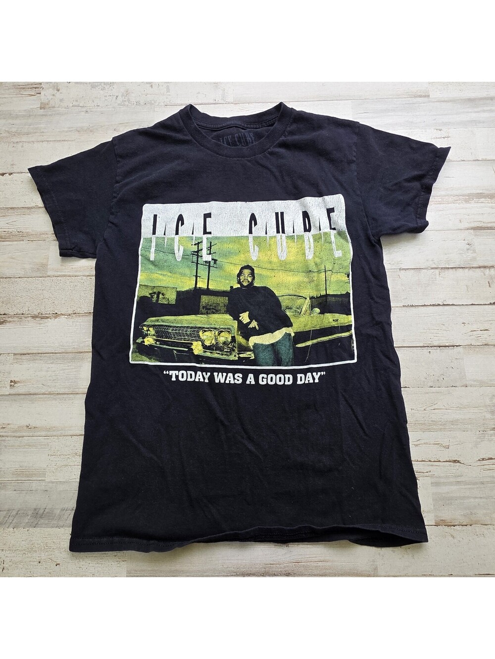 Ice Cube Small “Today Was A Good Day” Graphic Tee Shirt Unisex Hip Hop Merch